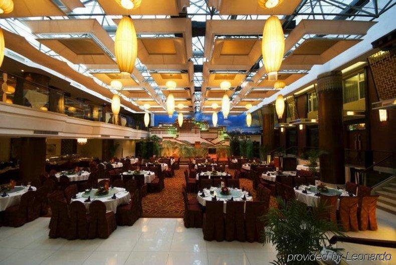 צ'נגדו Minshan Lhasa Grand Hotel מסעדה תמונה